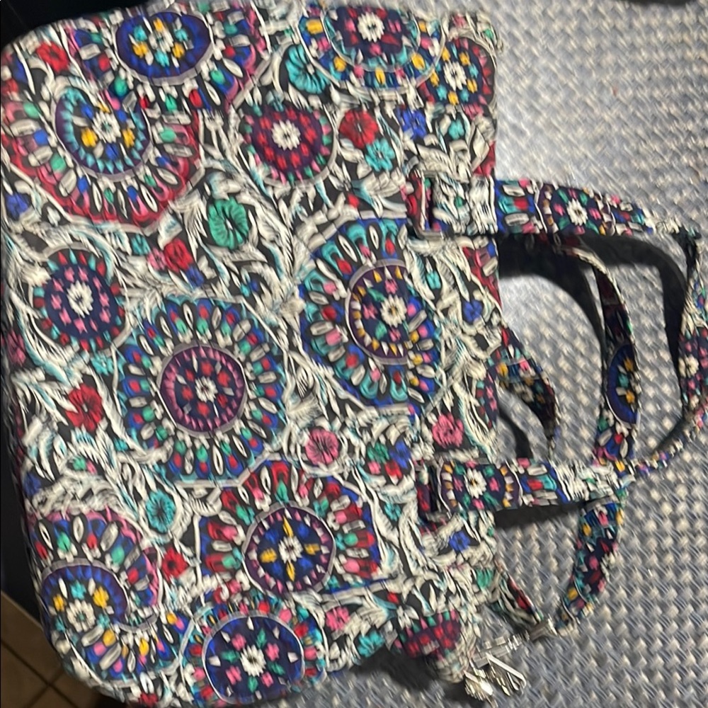 Floral Patterned Tote Bag